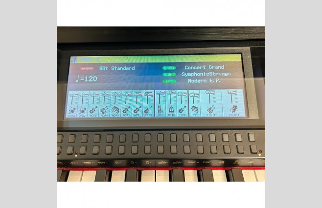 Technics SX-PR804 Satin Cherry Digital Piano, Used - Complete Package (SN:11577) - Image 6